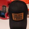 This Guy Needs a Beer Hat | Funny Drinking Leather Patch Cap for Beer Lovers & No-Nonsense Dudes | Hat Graver