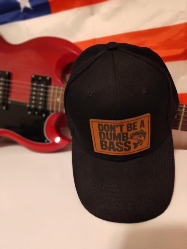 Don’t Be a Dumb Bass Hat | Funny Fishing Pun Cap for Anglers & Smartasses | Hat Graver