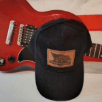 Brave and Bold Veteran Hat – Custom Leather Patch Baseball Cap with American Flag